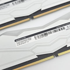 Teamgroup TForce Delta White RGB 32GB DDR5 RAM, 7600MHz, CL36-46-46-84, 2x16GB Desktop Gaming Memory