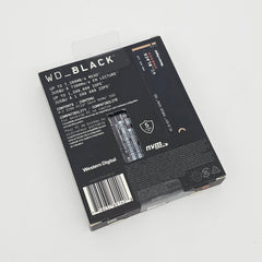 2TB SN850X WD_BLACK Western Digital NVMe SSD, Gen 4 PCIe SSD, 7,300MB/s WDS200T2X0E