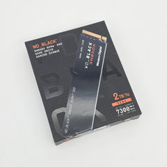 2TB SN850X WD_BLACK Western Digital NVMe SSD, Gen 4 PCIe SSD, 7,300MB/s WDS200T2X0E