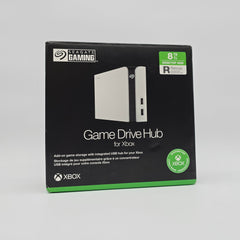 Seagate Game Drive Hub for Xbox 8TB Storage, External Hard Drive, White