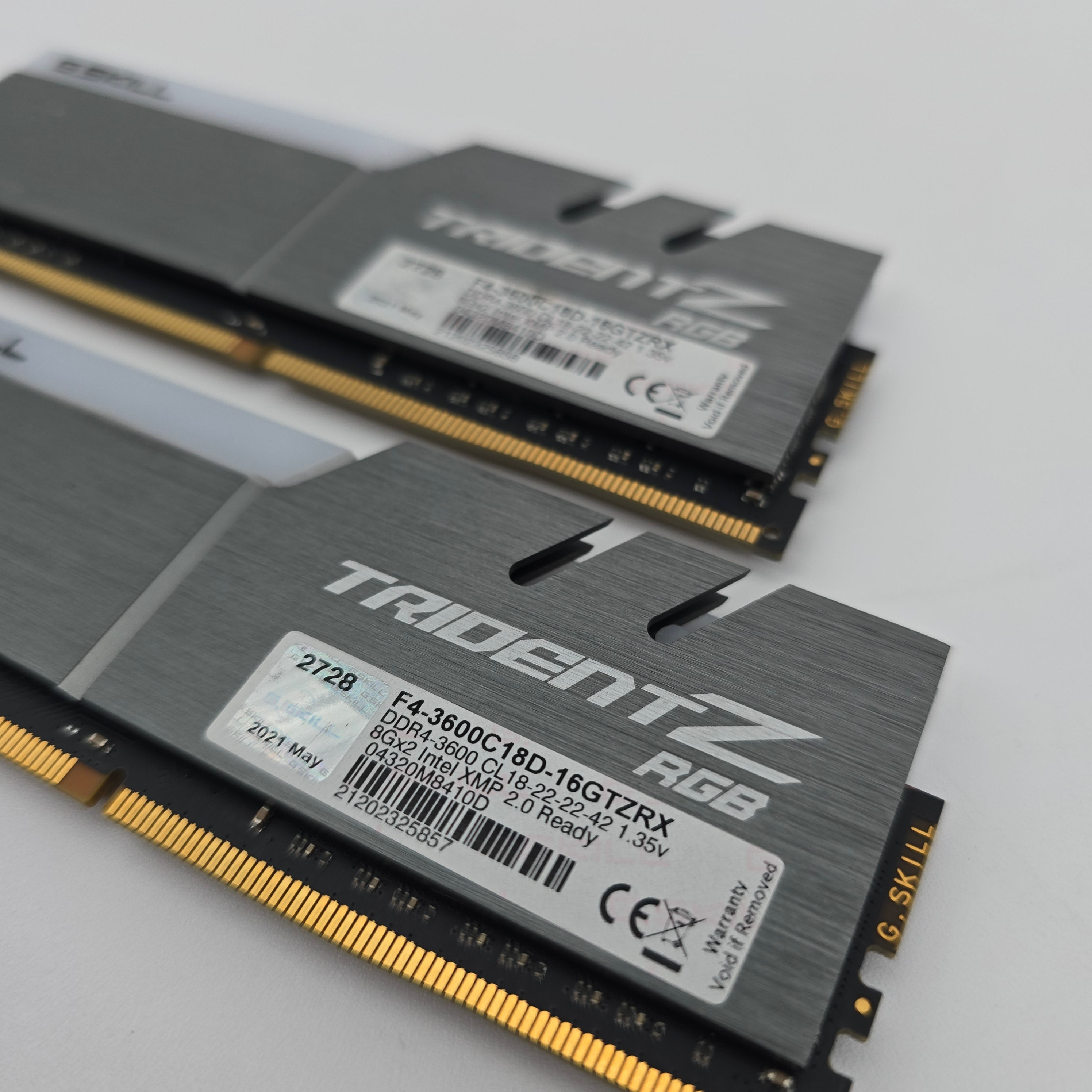 16GB RAM TridentZ G.Skill NEO RGB, 2x8GB, DDR4, CL18-22-22-42