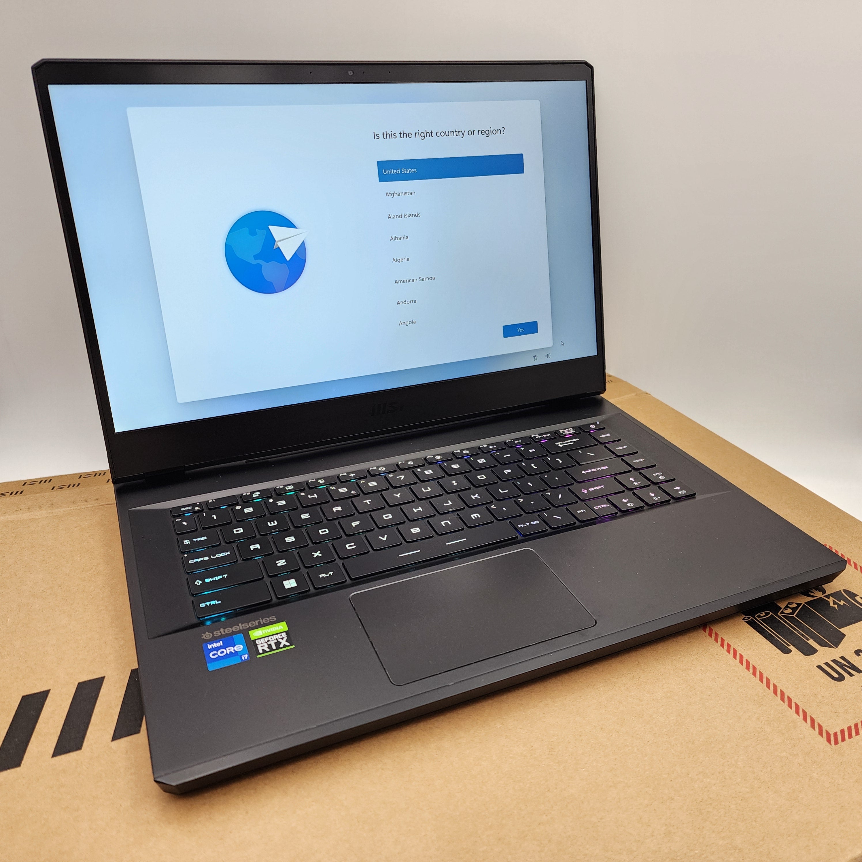 MSI Leopard GP66 Gaming Laptop, RTX 3070, Intel i7-11800H