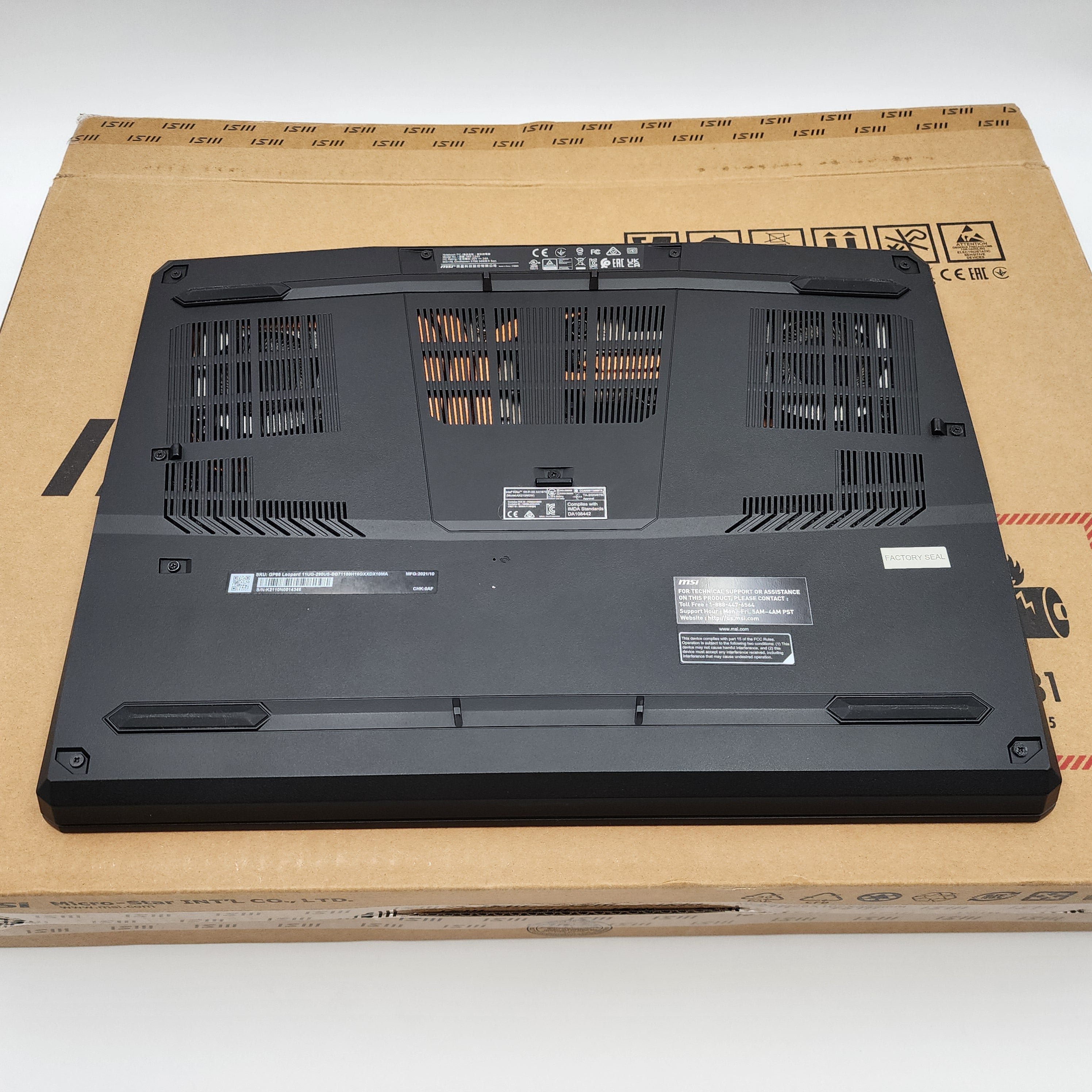 MSI Leopard GP66 Gaming Laptop, RTX 3070, Intel i7-11800H