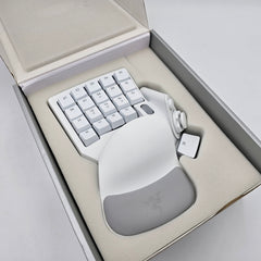 Razer Tartarus Pro Mercury White Analog Optical Gaming Keypad