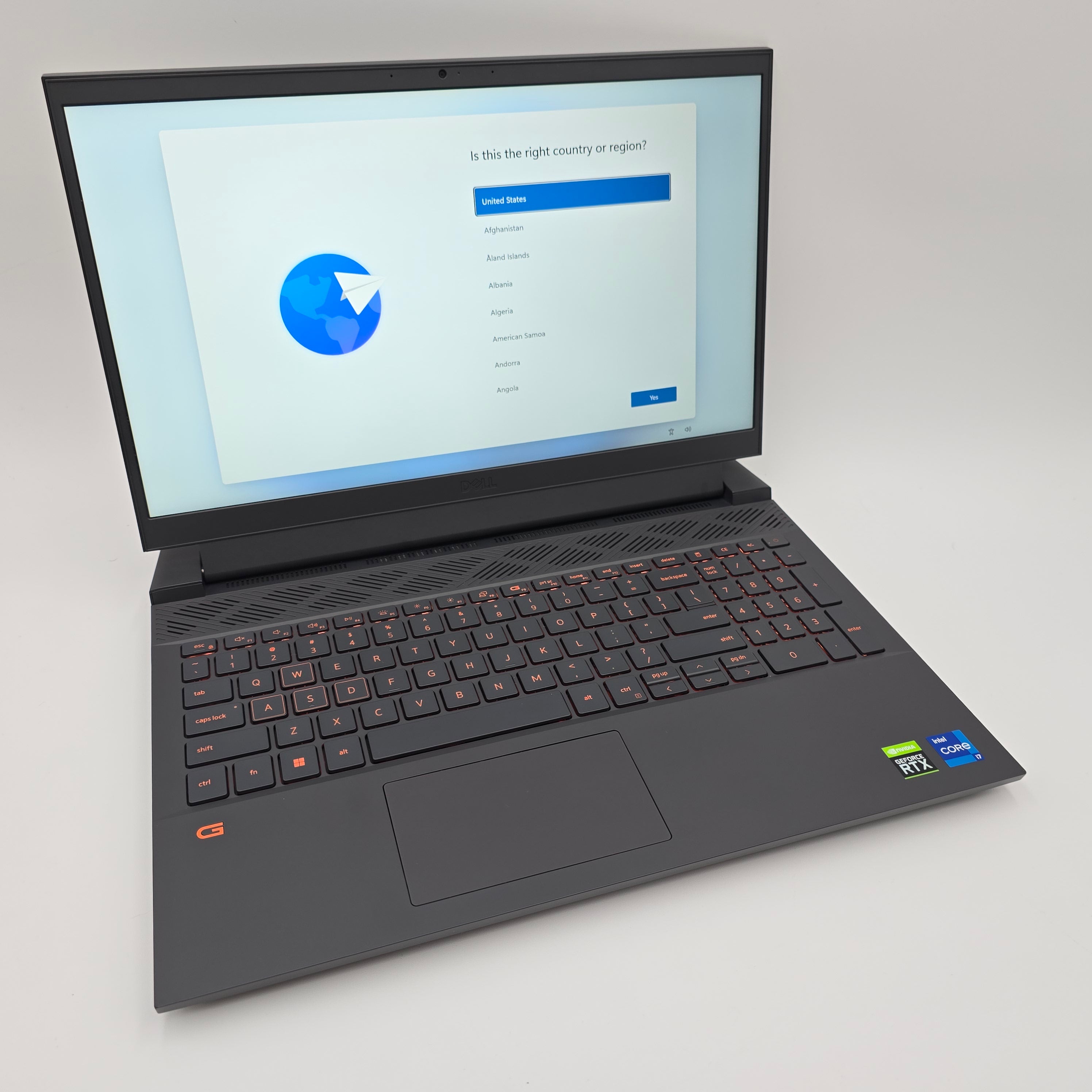 Dell G15 Gaming Laptop, RTX 3050, Intel i7-11800H, FHD 120Hz