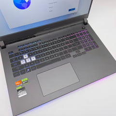 ASUS ROG STRIX G17, RTX 4060, Ryzen 9 7845HX, 64GB DDR5, 3TB NVMe, Gaming Laptop