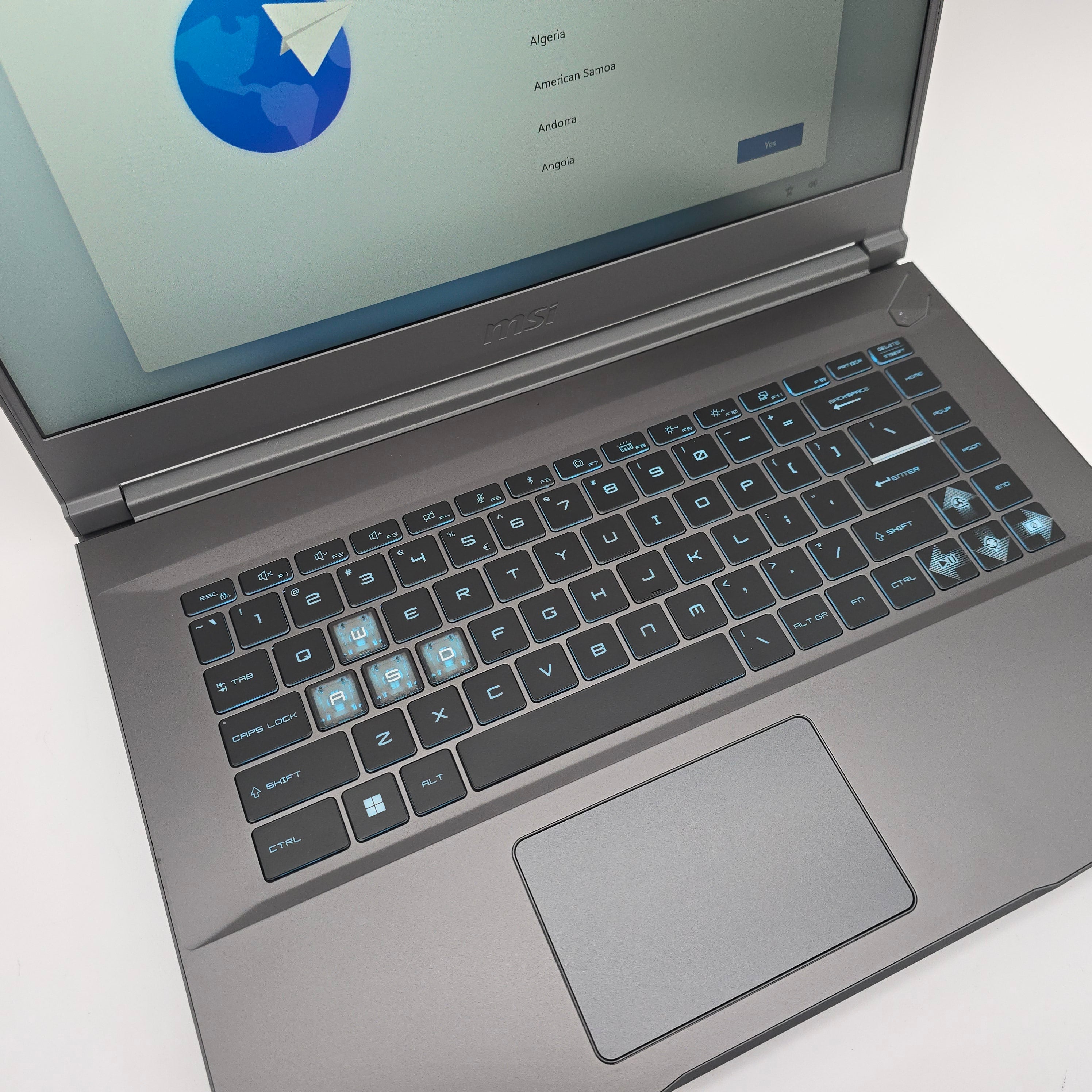 MSI Thin 15, RTX 4050, Intel i5-13420H, 144Hz Like New Gaming Laptop