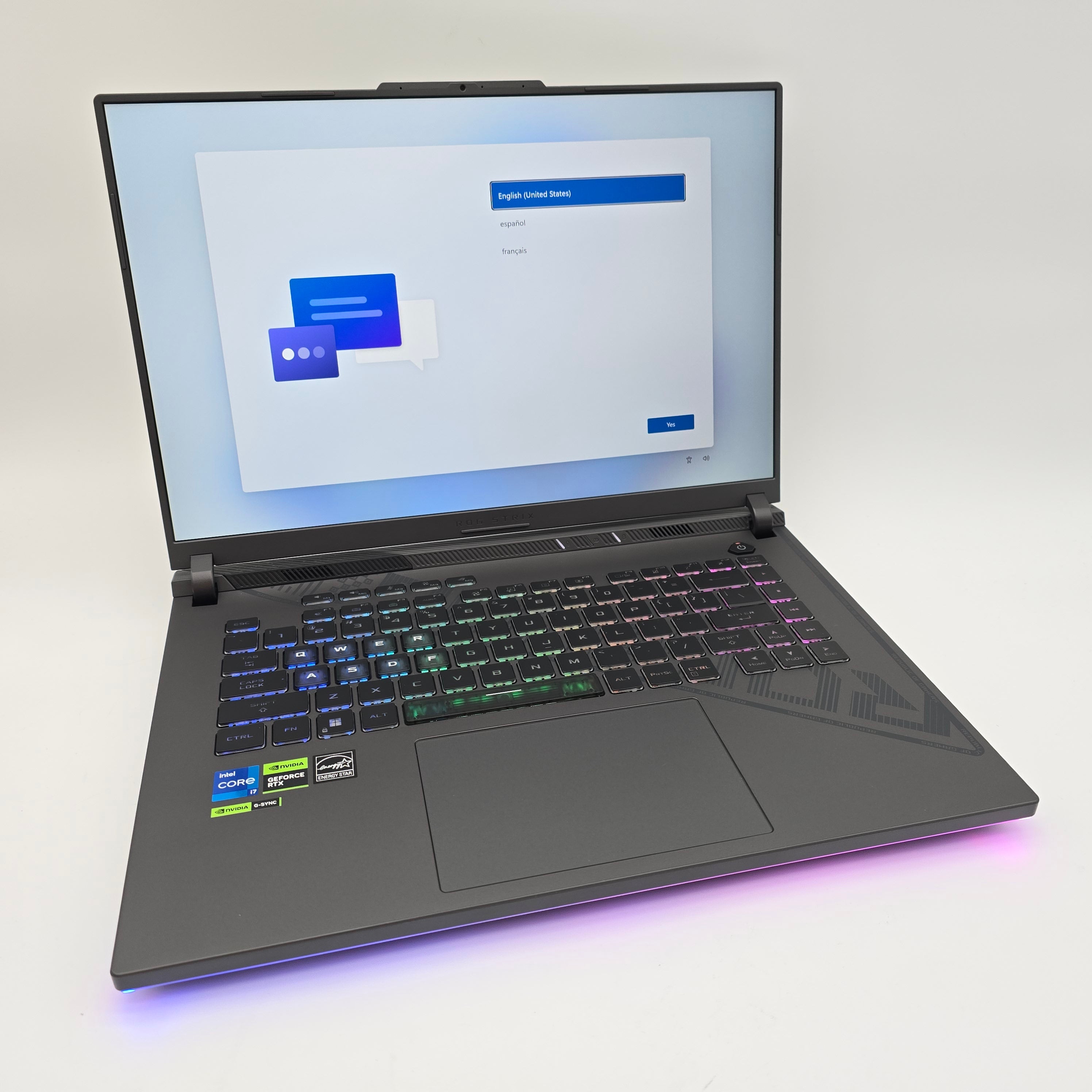 ASUS ROG STRIX G16 2023, RTX 4060, Intel i7-13650HX, 16GB DDR5, 165Hz New Gaming laptop