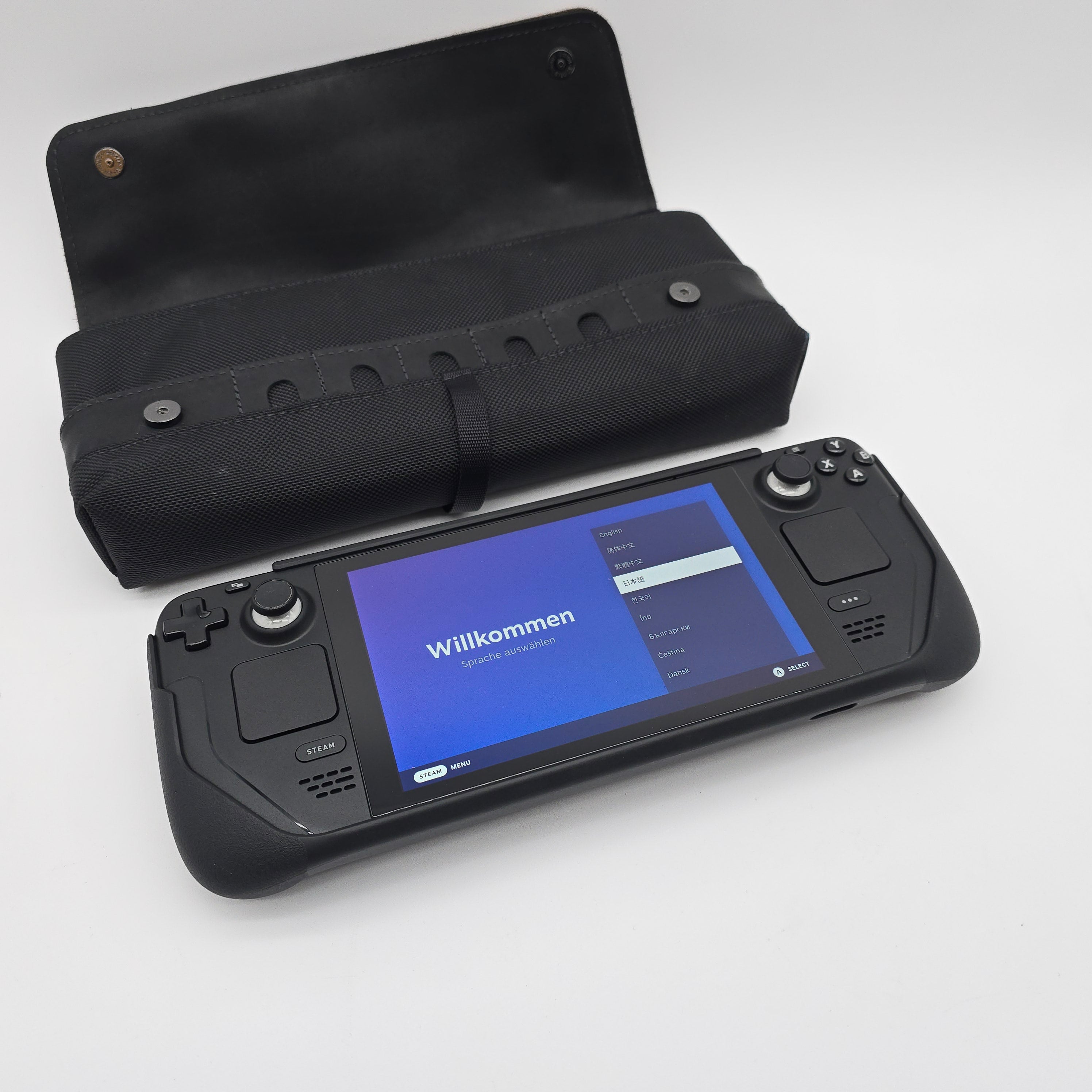 Valve Steam Deck LCD 512GB w/ Carrying Case and Protective Shell