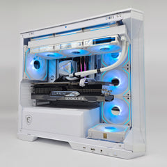 RTX 4080 Super, Ryzen 7800X3D, 32GB DDR5, 2TB, Custom Liquid Cooled White Gaming PC
