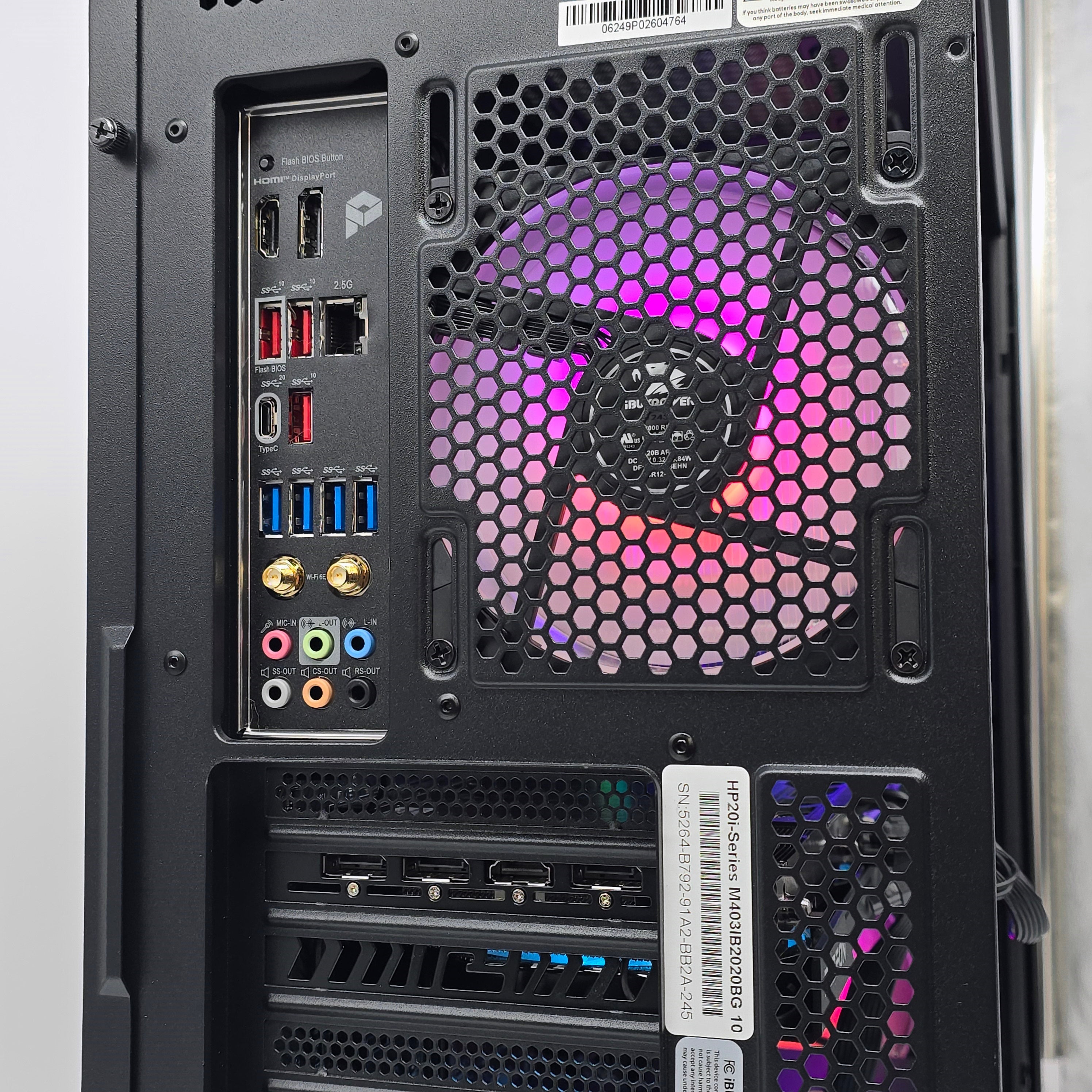 RX 7600, Ryzen 7 7700, 32GB DDR5, 2TB NVMe, Custom Gaming PC