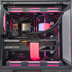 RTX 4090, Intel i9-14900K, 64GB DDR5, 4TB NVMe, Custom LCD Liquid Cooled RGB Gaming PC