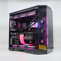 RTX 4090, Intel i9-14900K, 64GB DDR5, 4TB NVMe, Custom LCD Liquid Cooled RGB Gaming PC