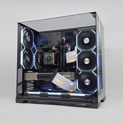 RTX 5080, Ryzen 9800X3D, 64GB DDR5, 2TB NVMe, Custom LCD Liquid Cooled Gaming PC