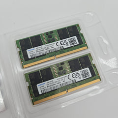 32GB DDR5 Sodimm RAM 5600MHz Samsung Memory, 2x16GB Sticks, Laptop Memory Upgrade