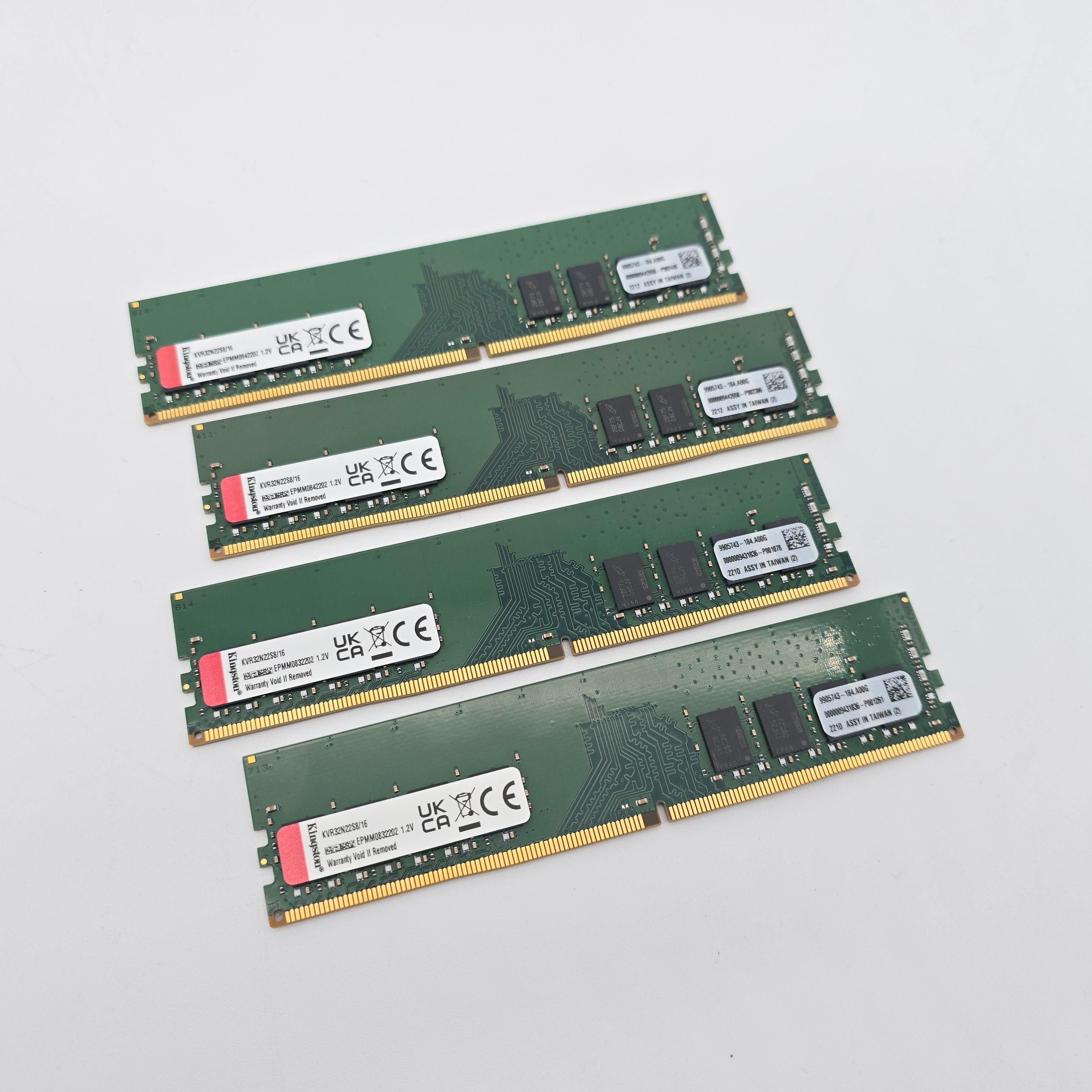 64GB Kingston DDR4 RAM, 2666MHz, 2x16GB Sticks