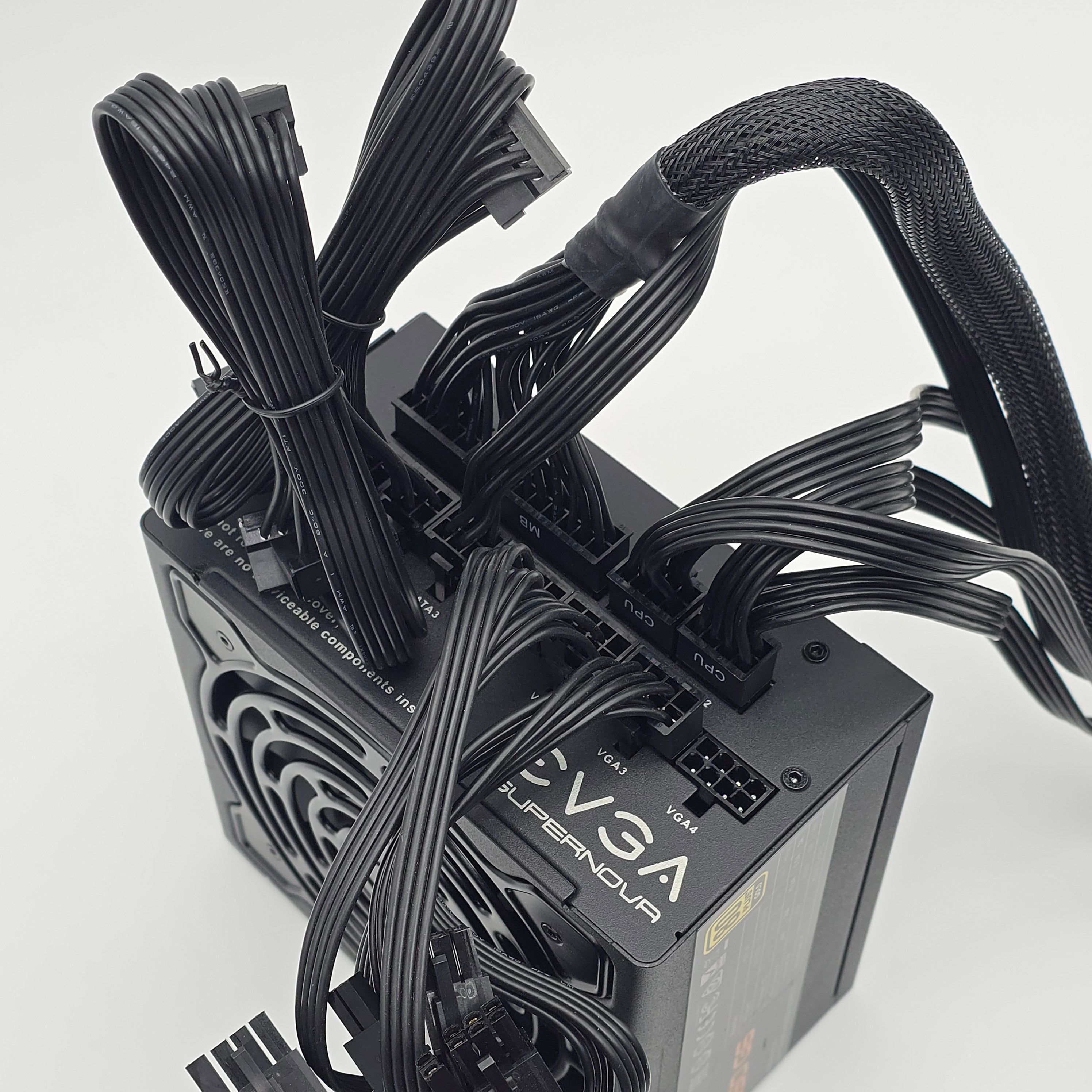850W EVGA 850 G6 Power Supply PSU for Gaming PC, 80+ Gold Fully Modular