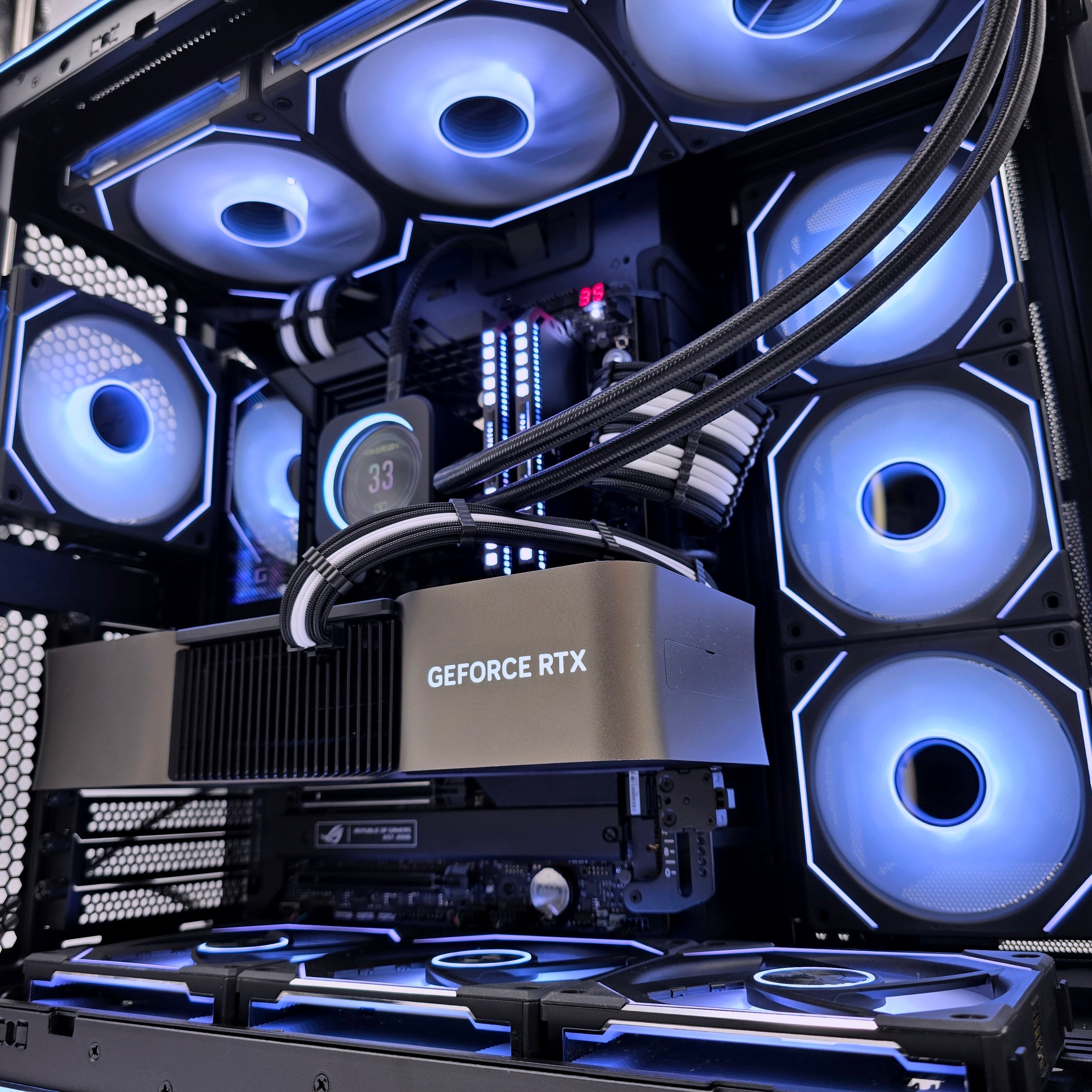 RTX 4090, Intel i9-14900K, 4TB NVMe, 64GB DDR5, ROG MAXIMUS, High End Brand New Prebuilt Gaming PC