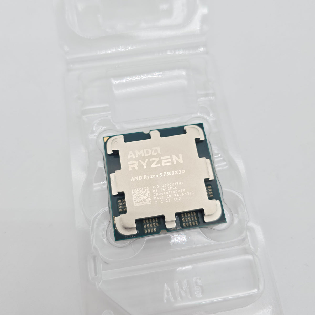 AMD Ryzen 5 7500X3D, Socket AM5, Desktop Gaming Processor CPU