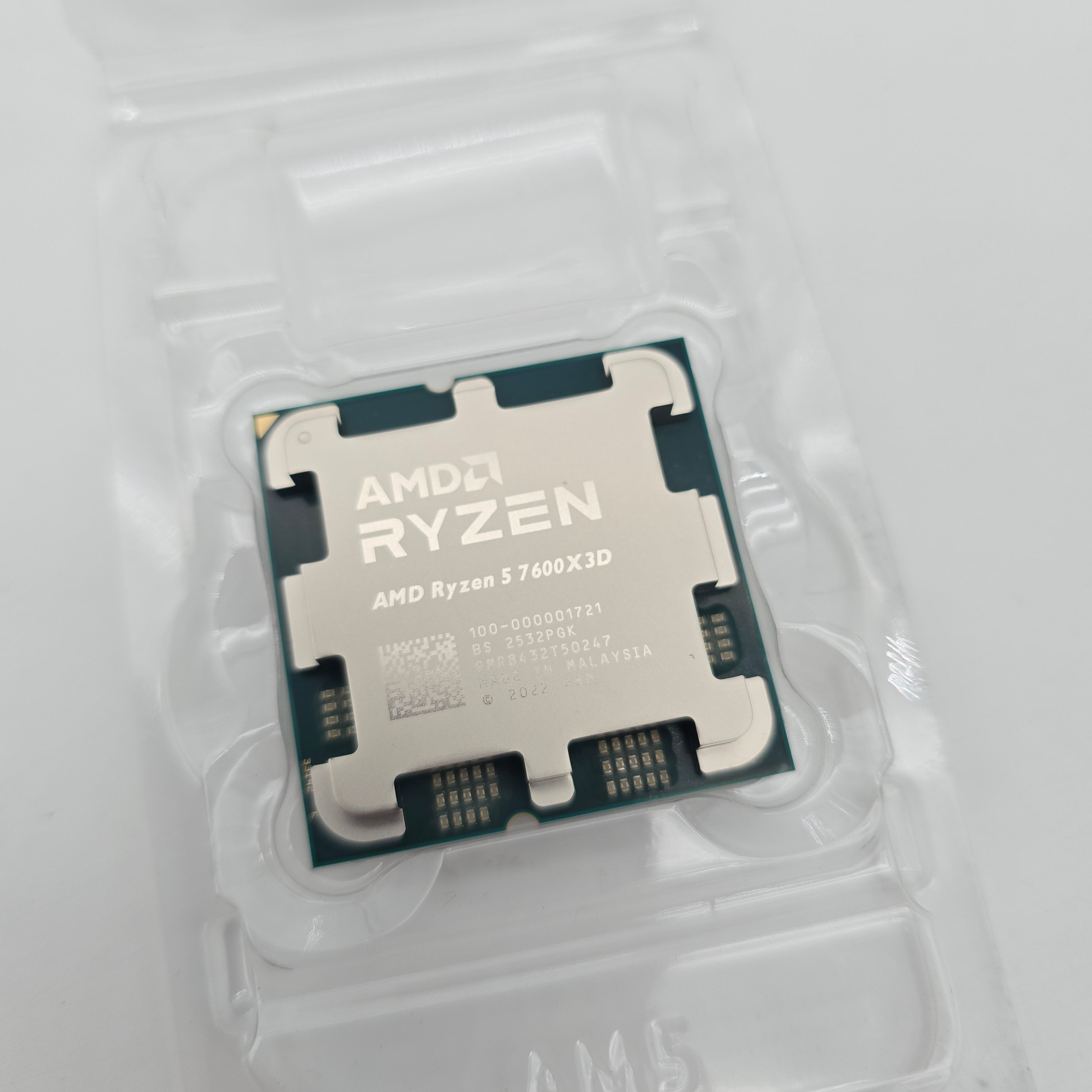 AMD Ryzen 5 7600X3D, Socket AM5, Desktop Gaming Processor CPU
