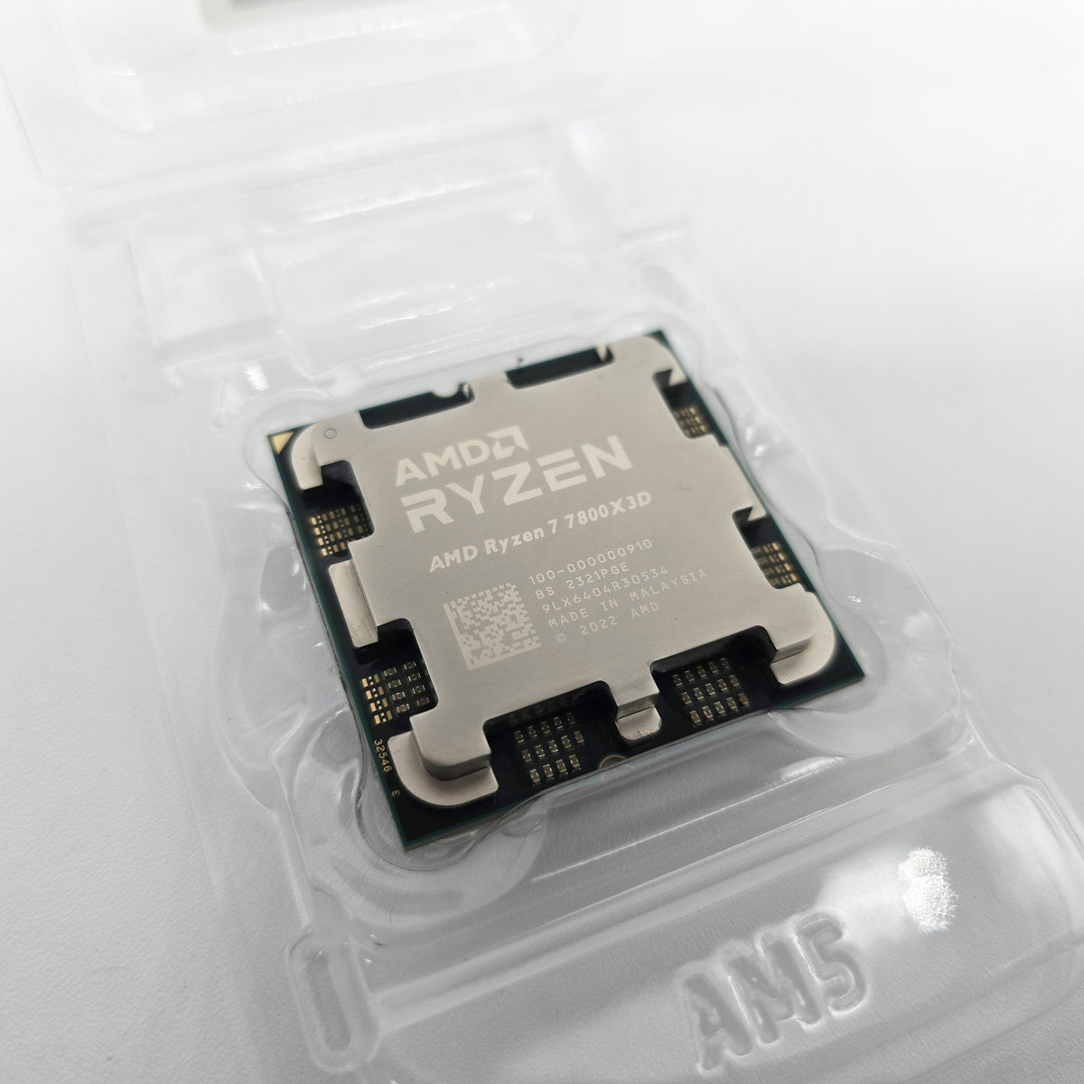 AMD Ryzen 7 7800X3D, Socket AM5 Gaming Processor CPU