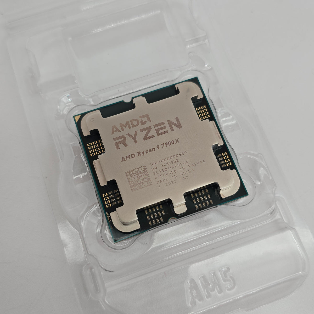 AMD Ryzen 9 7900X Socket AM5 Gaming Processor CPU