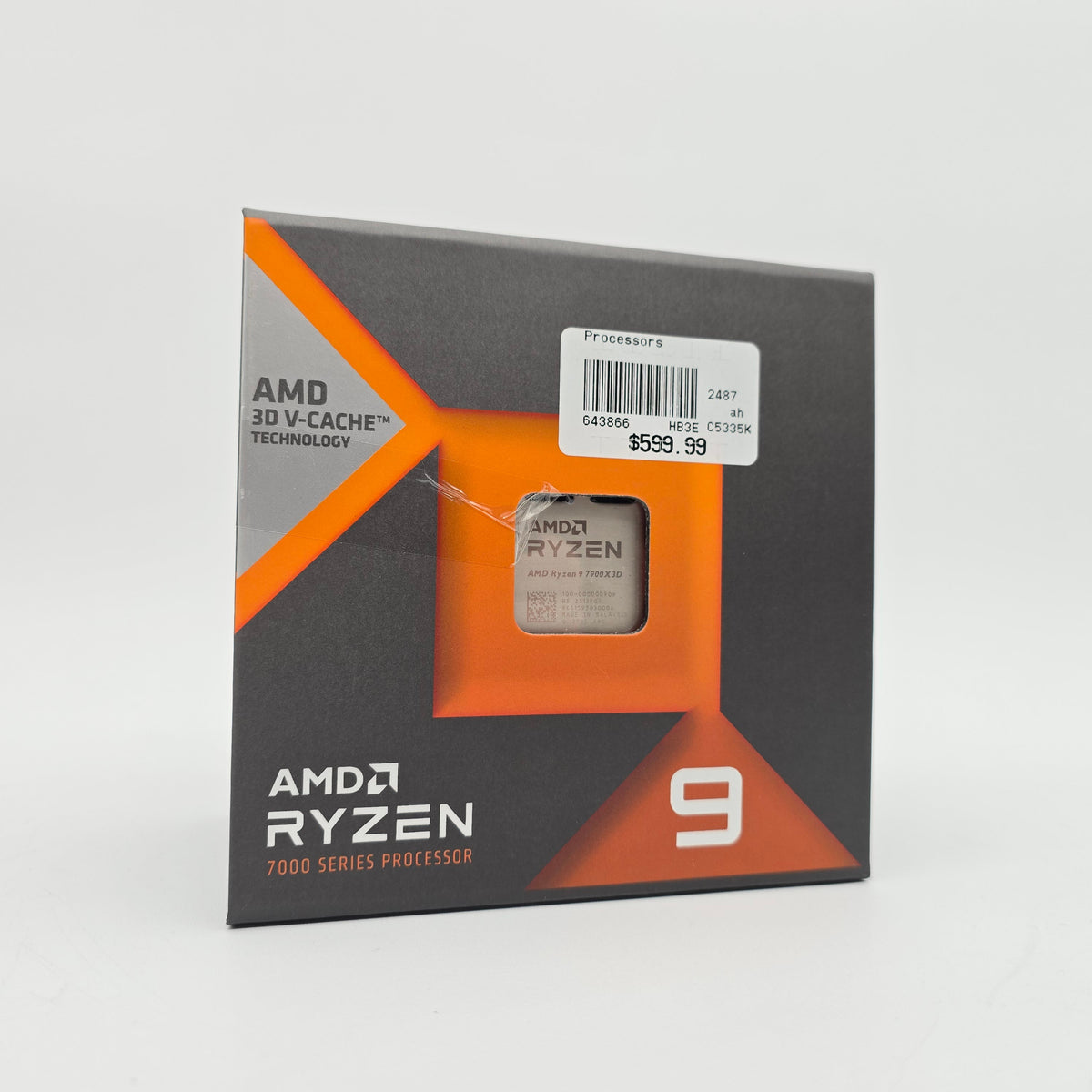 AMD Ryzen 9 7900X3D 12-Core, 24-Thread Desktop Processor, Socket AM5 CPU