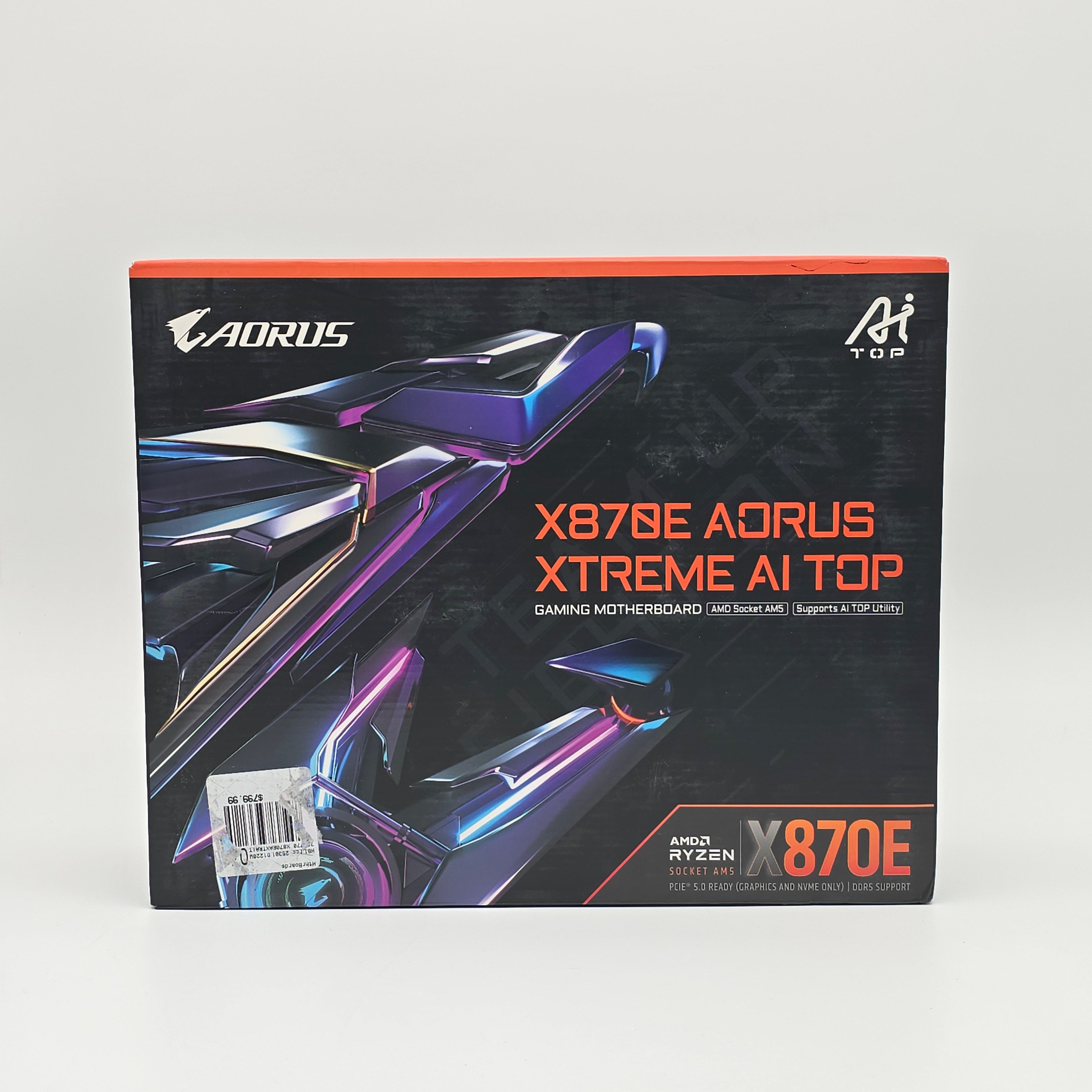 Aorus X870E Aorus Xtreme AI Top, Socket AM5, Gaming Motherboard