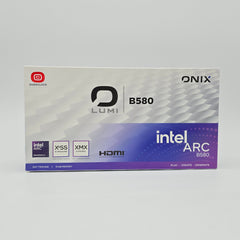 Arc B580 Onix Lumi 12GB, Intel Gaming Graphics Card GPU