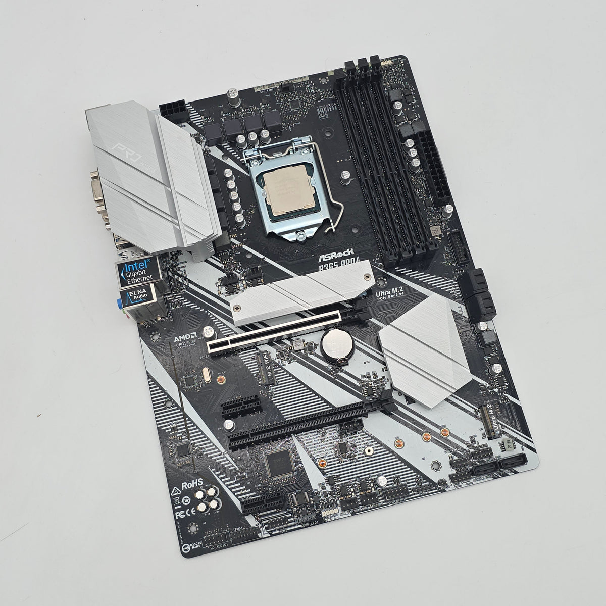 ASRock B365 Pro4 ATX Motherboard, Intel Core i5-9400F CPU Combo