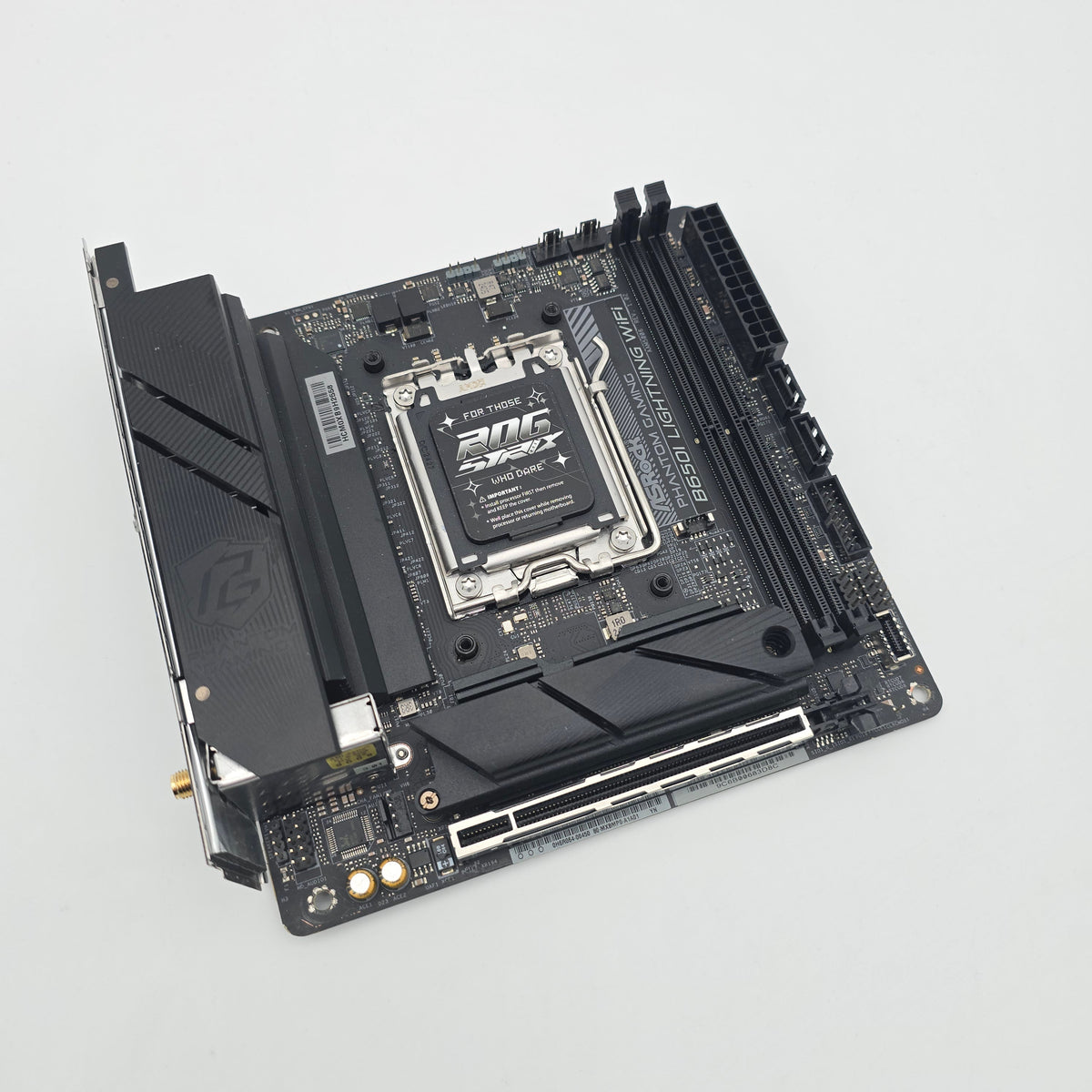 ASRock Phantom Gaming B650I Lightning WiFi, Socket AM5, ITX Desktop Gaming Motherboard