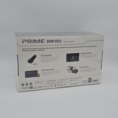 850W ASUS PRIME Power Supply, PSU for PC, White, 80+ Gold, Fully Modular