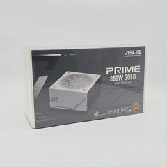 850W ASUS PRIME Power Supply, PSU for PC, White, 80+ Gold, Fully Modular