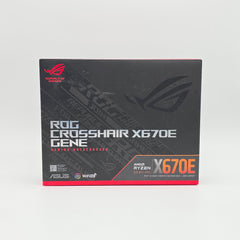 ASUS ROG Crosshair X670E Gene, AMD Socket AM5, ATX Desktop Gaming Motherboard