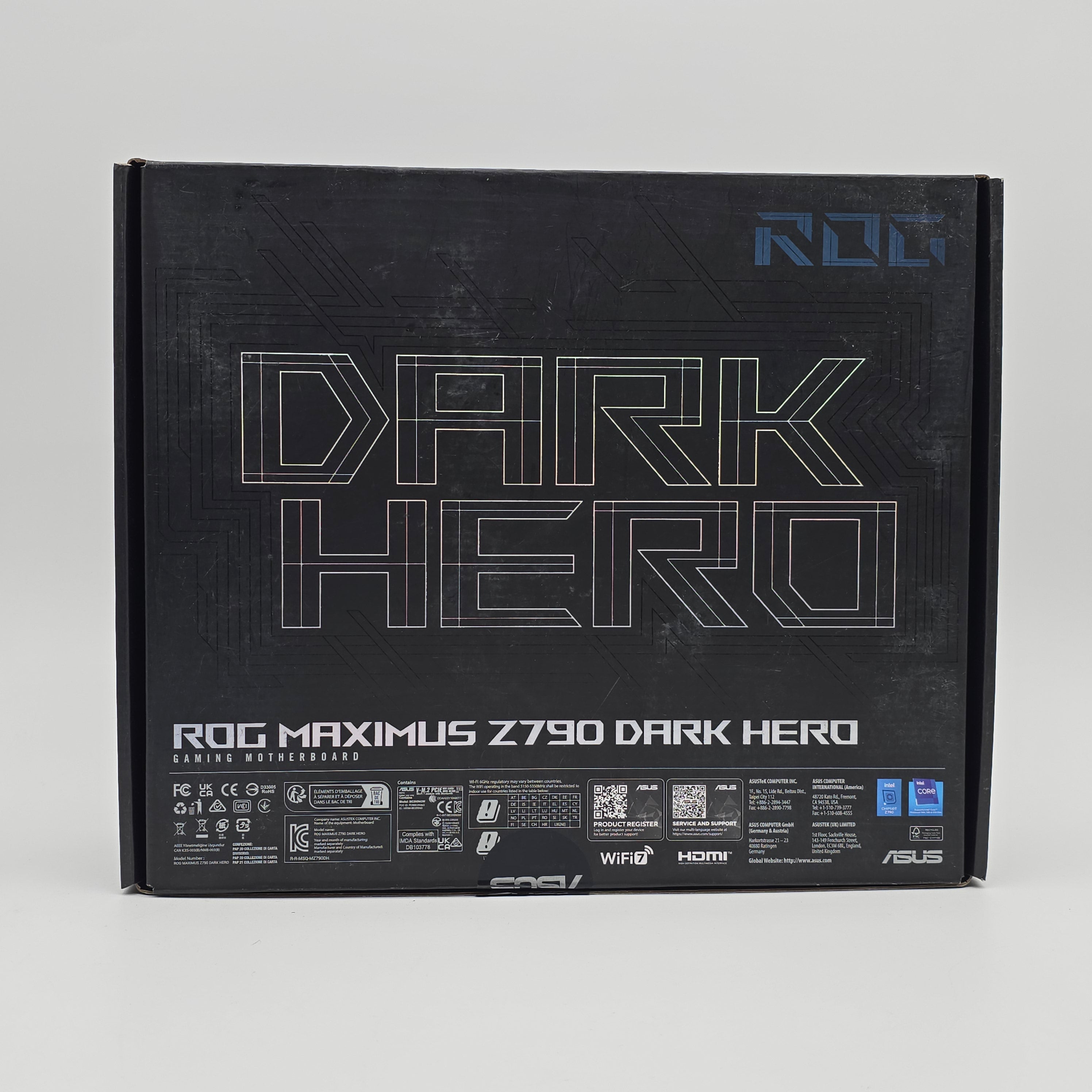 ASUS ROG Maximus Z790 Dark Hero, Socket LGA 1700, ATX Desktop Gaming Motherboard