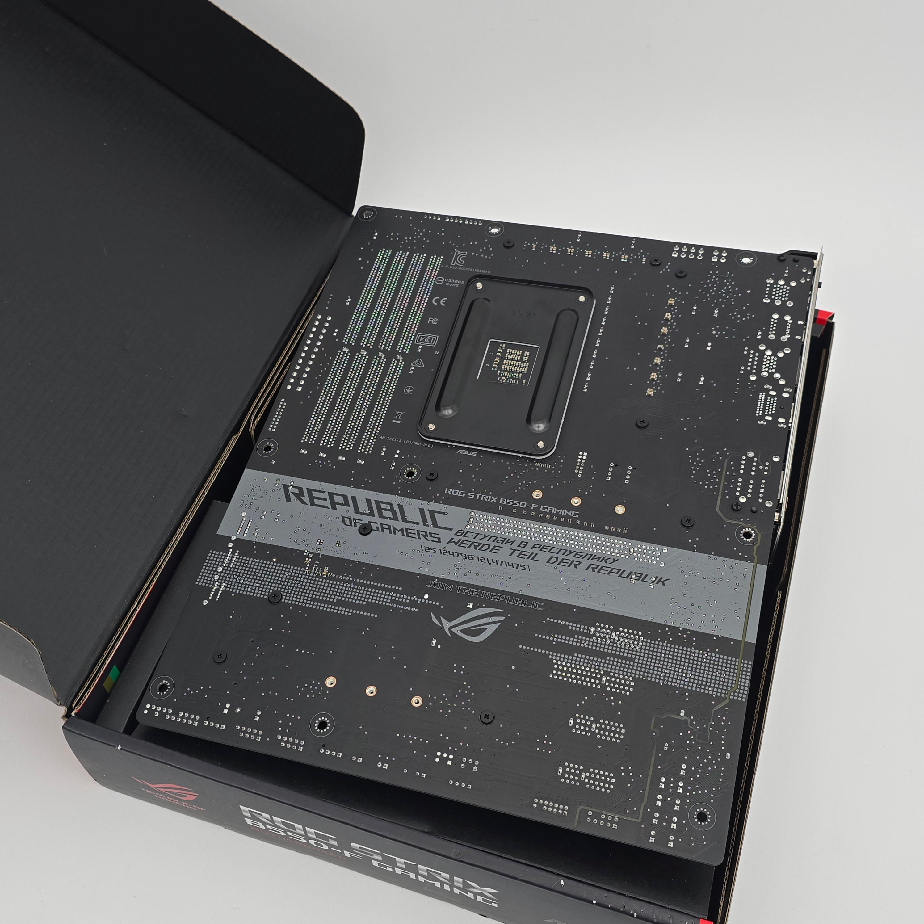 ASUS ROG STRIX B550-F Gaming Motherboard, AMD Socket AM4, DDR4