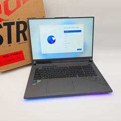 ASUS ROG STRIX G18, RTX 4080, Intel i9-13980HX, 18" QHD+ 240Hz, Gaming Laptop New