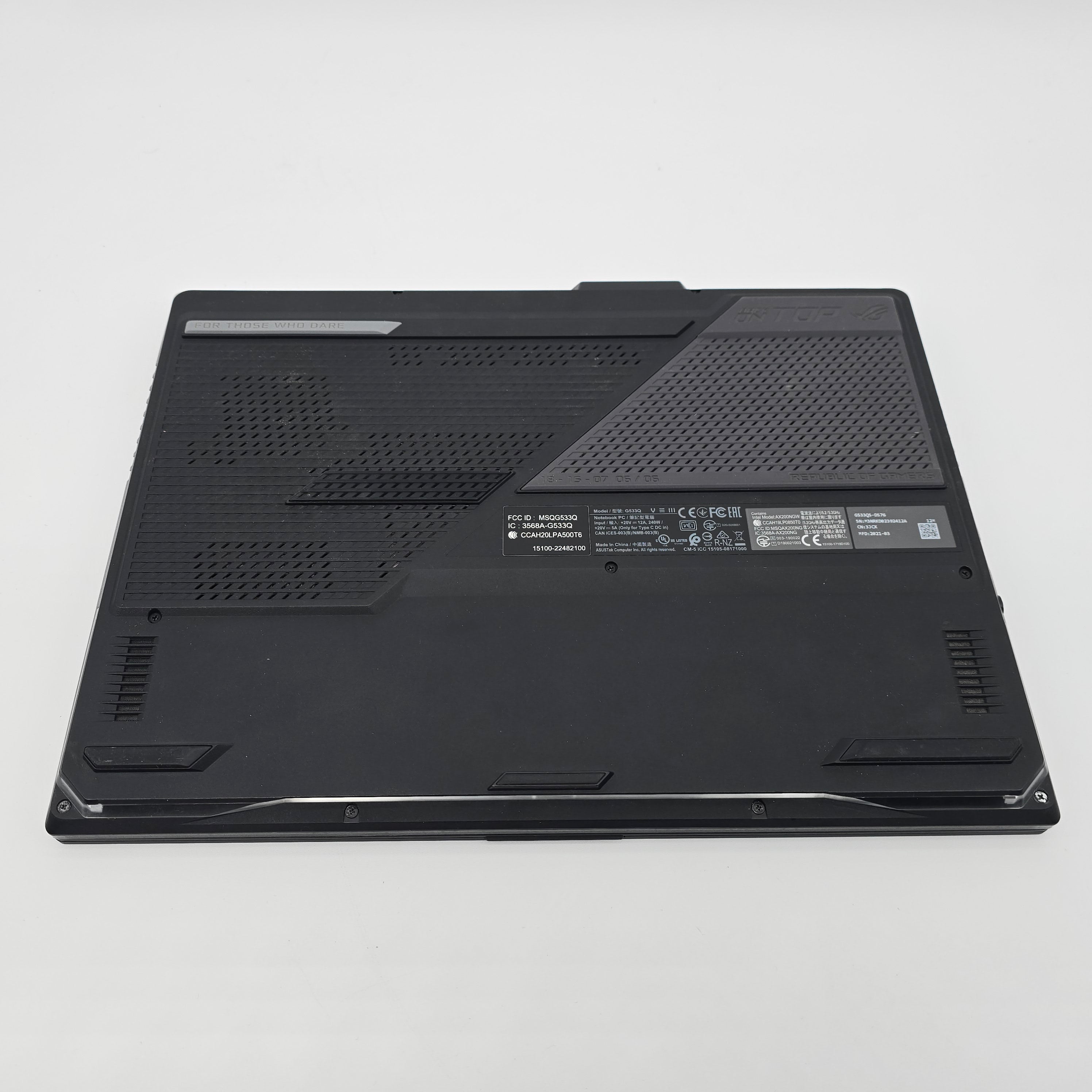 ASUS ROG STRIX SCAR 15, RTX 3080, Ryzen 5800H, 64GB RAM, 2TB NVMe, 300Hz FHD Gaming Laptop