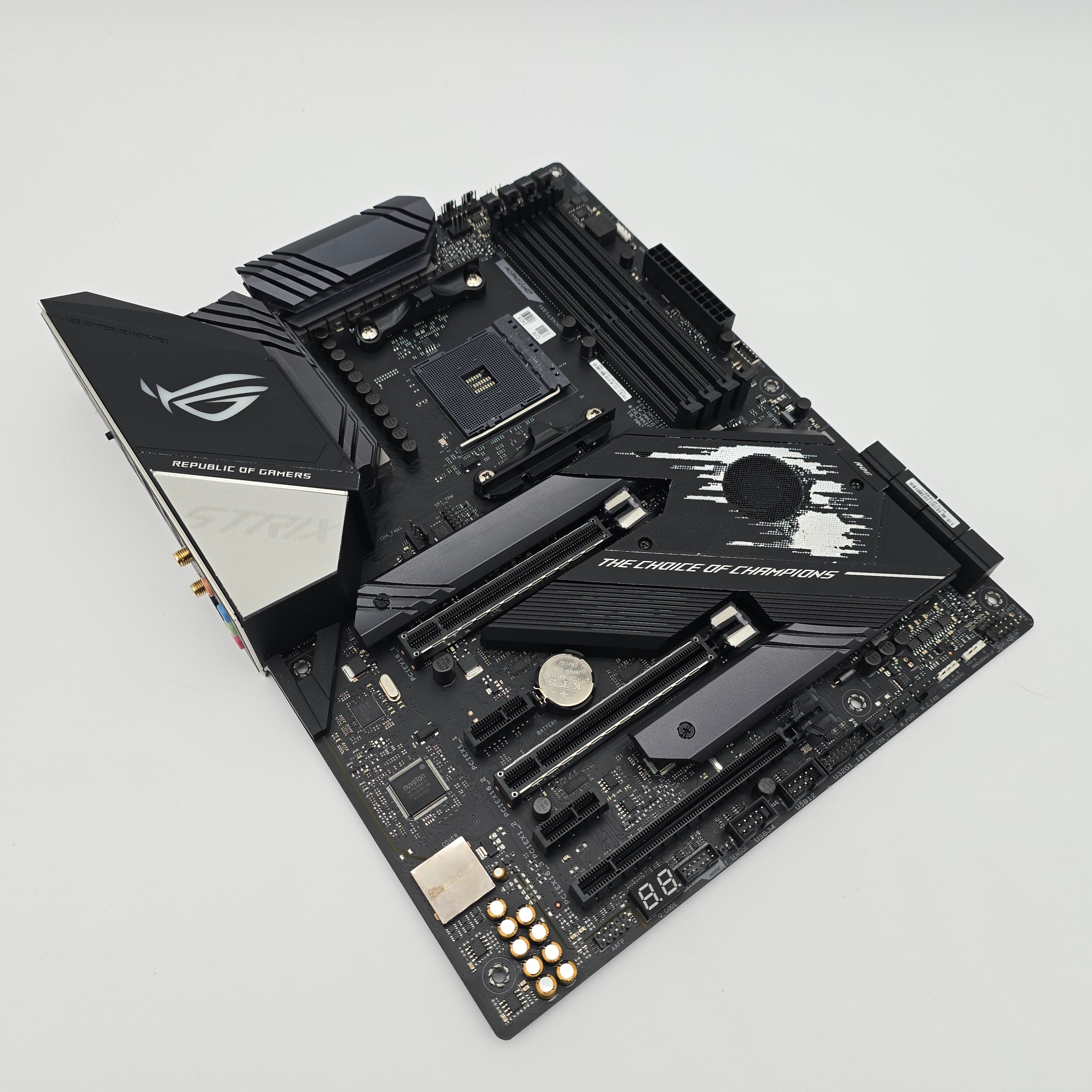 ASUS ROG STRIX X570-E Gaming, For Parts/As-Is, Socket AM4 AMD Gaming Motherboard with WiFi