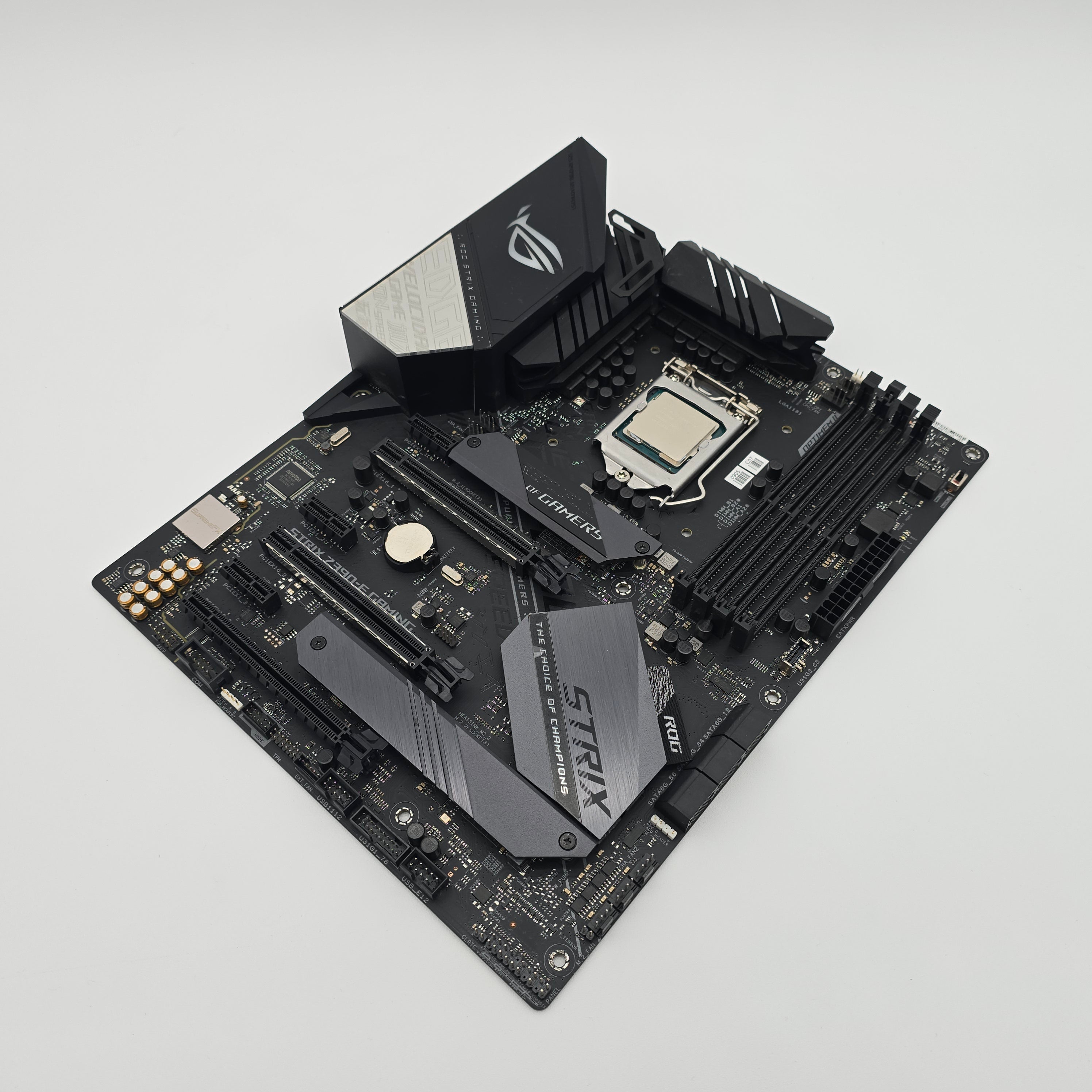 Intel i9-9900, ASUS ROG STRIX Z390-E, Gaming CPU + Motherboard Combo
