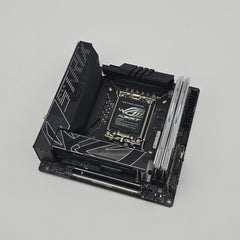 ASUS ROG STRIX Z790-I Gaming WiFi Gaming Motherboard, G.Skill Trident Z5 RGB 32GB DDR5 7200MHz CL34 Memory RAM Combo