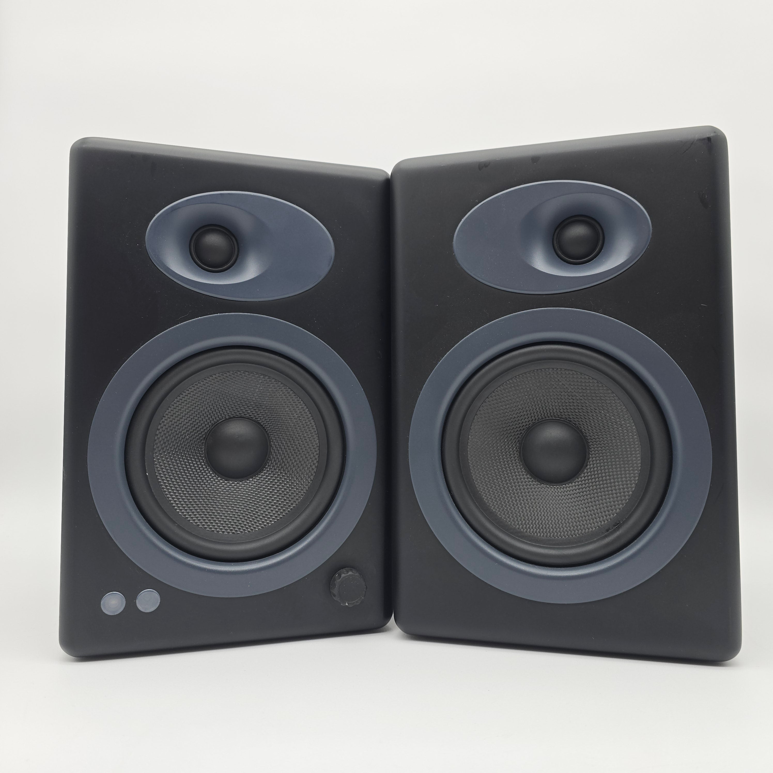 Audioengine A5+ Premium Powered Bookshelf Speakers for PC, Home Audio, Black