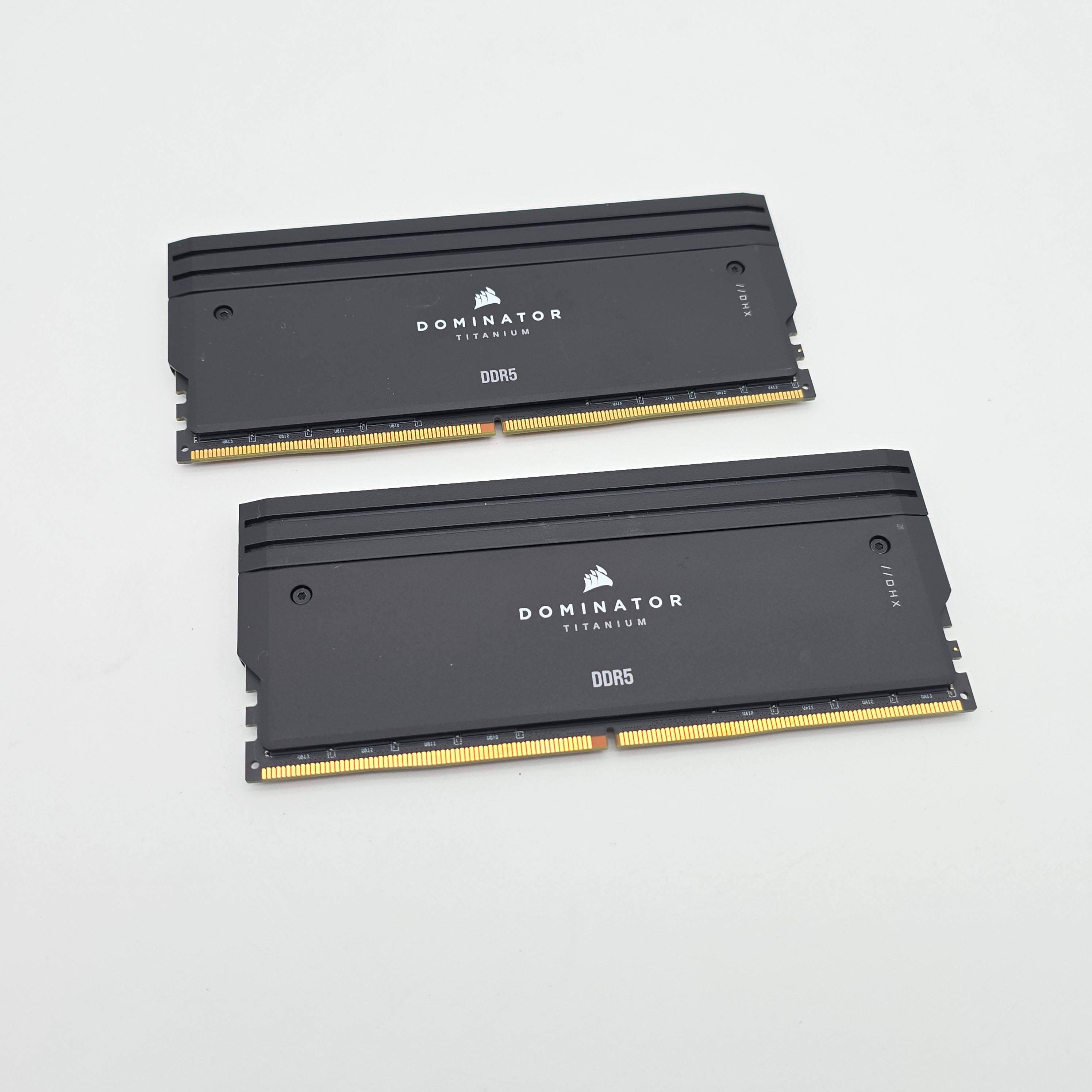 Corsair Dominator Titanium Black 64GB DDR5, 6600MHz, CL32-39-39-76, Desktop Gaming Memory RAM (2x32GB)