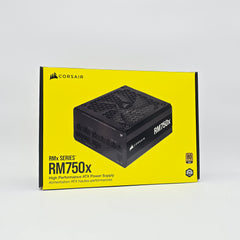 Corsair RM750x Gaming Power Supply PSU for Desktop PC, 750W, Fully Modular, 80+ Gold