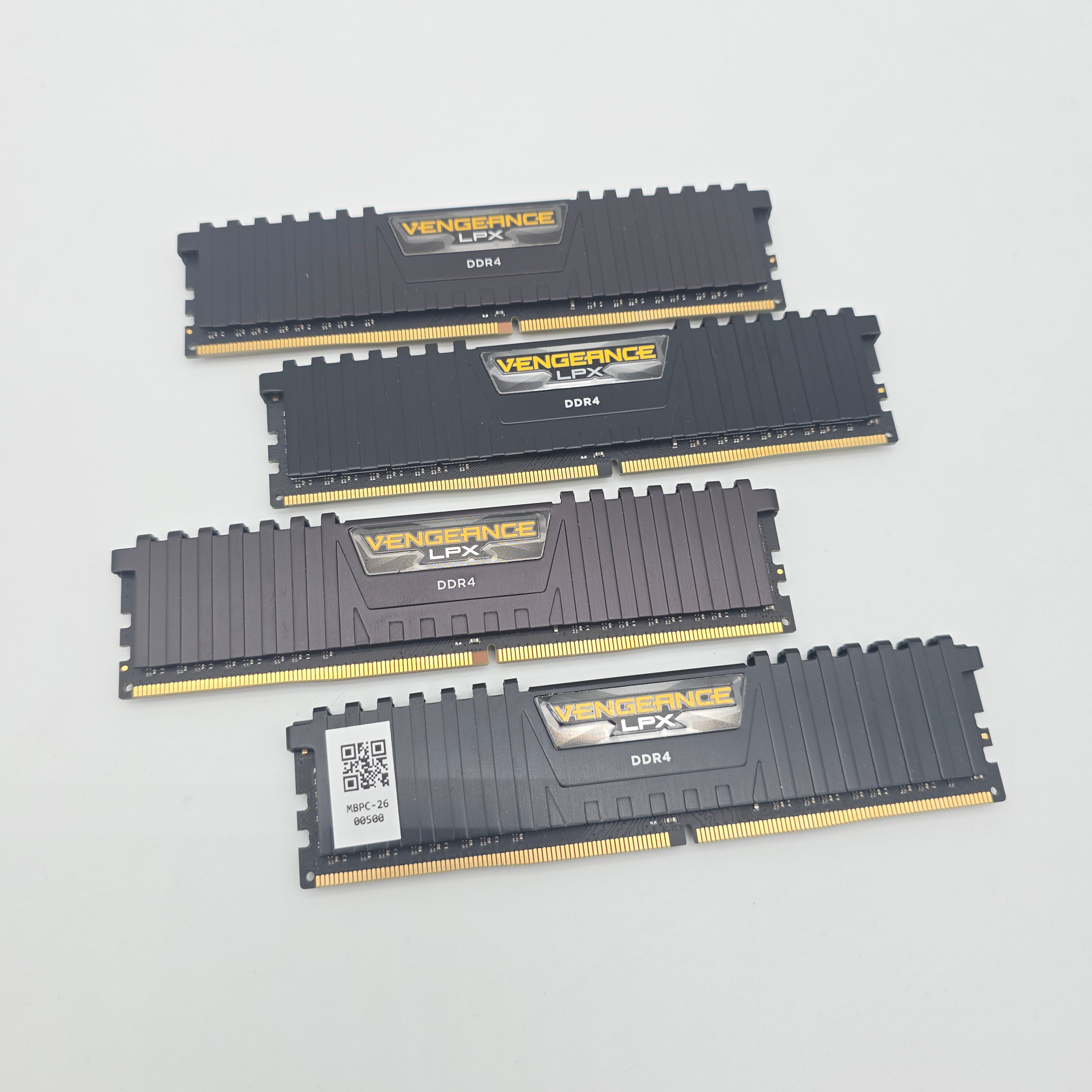Corsair Vengeance LPX 32GB DDR4, 3200MHz, CL16-18-18-36, Desktop Gaming Memory RAM (4x8GB)