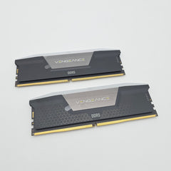 Corsair Vengeance RGB 32GB DDR5, 5600MHz, CL40-40-40-77 Desktop Gaming Memory RAM (2x16GB)