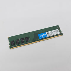 8GB DDR4 Crucial RAM 2666MHz, 1x8GB Stick, CL19 Desktop Memory