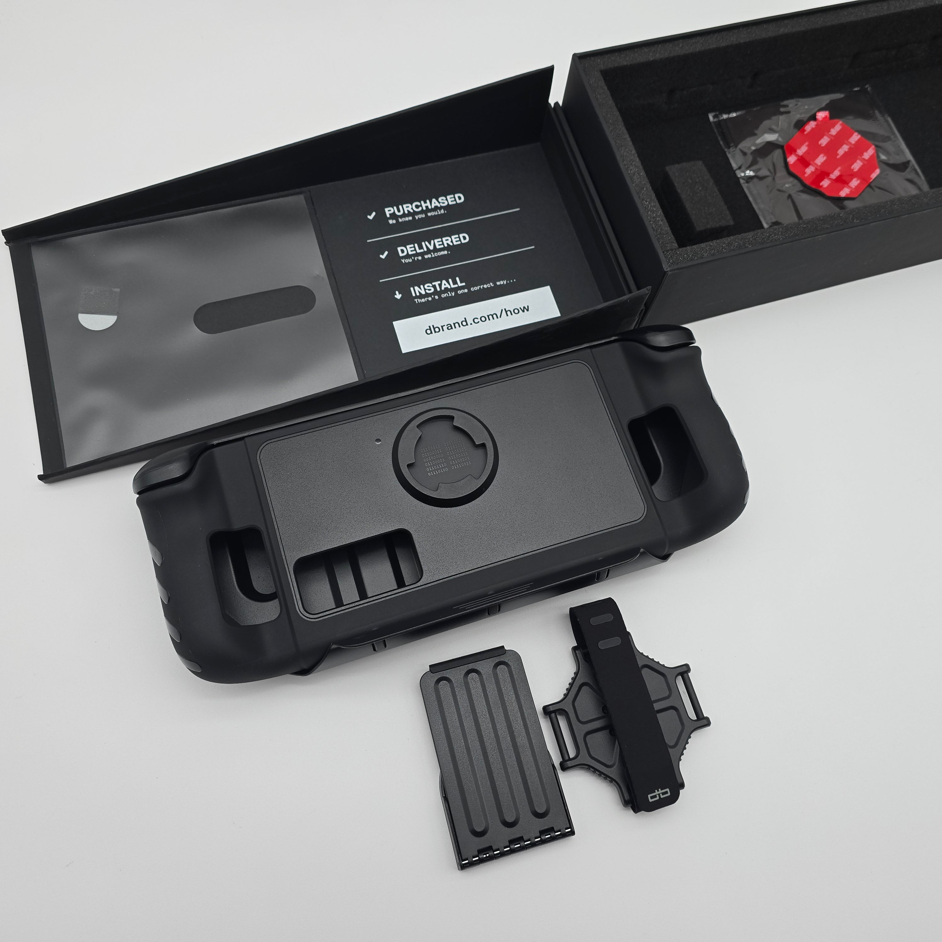 Steam Deck dbrand Project Killswitch Hard Travel Case Bundle