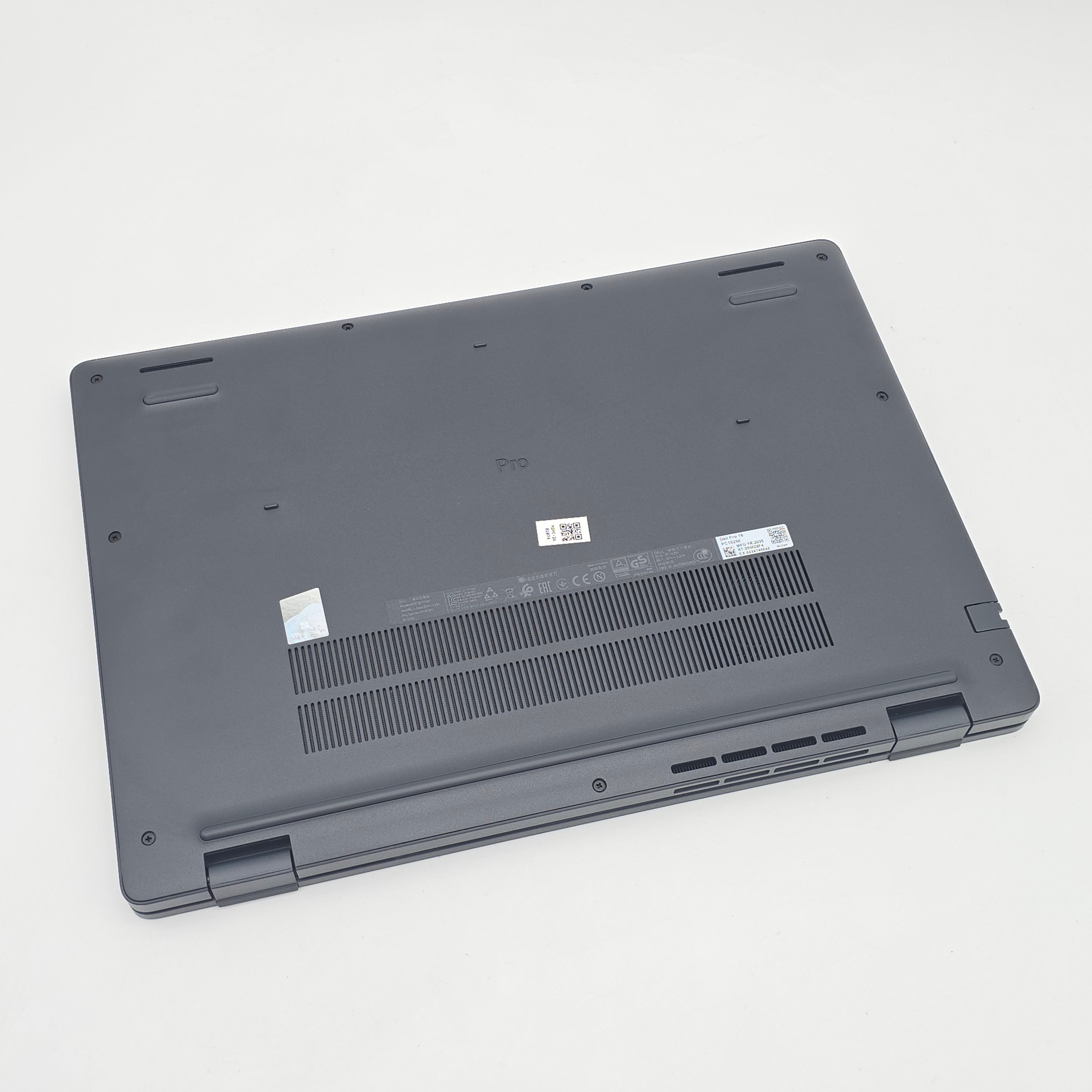 Dell Pro 16 PC16250, Intel Core Ultra 7 150U, 16GB DDR5, 512GB NVMe, 16" FHD+ 60Hz, Windows Gaming Laptop