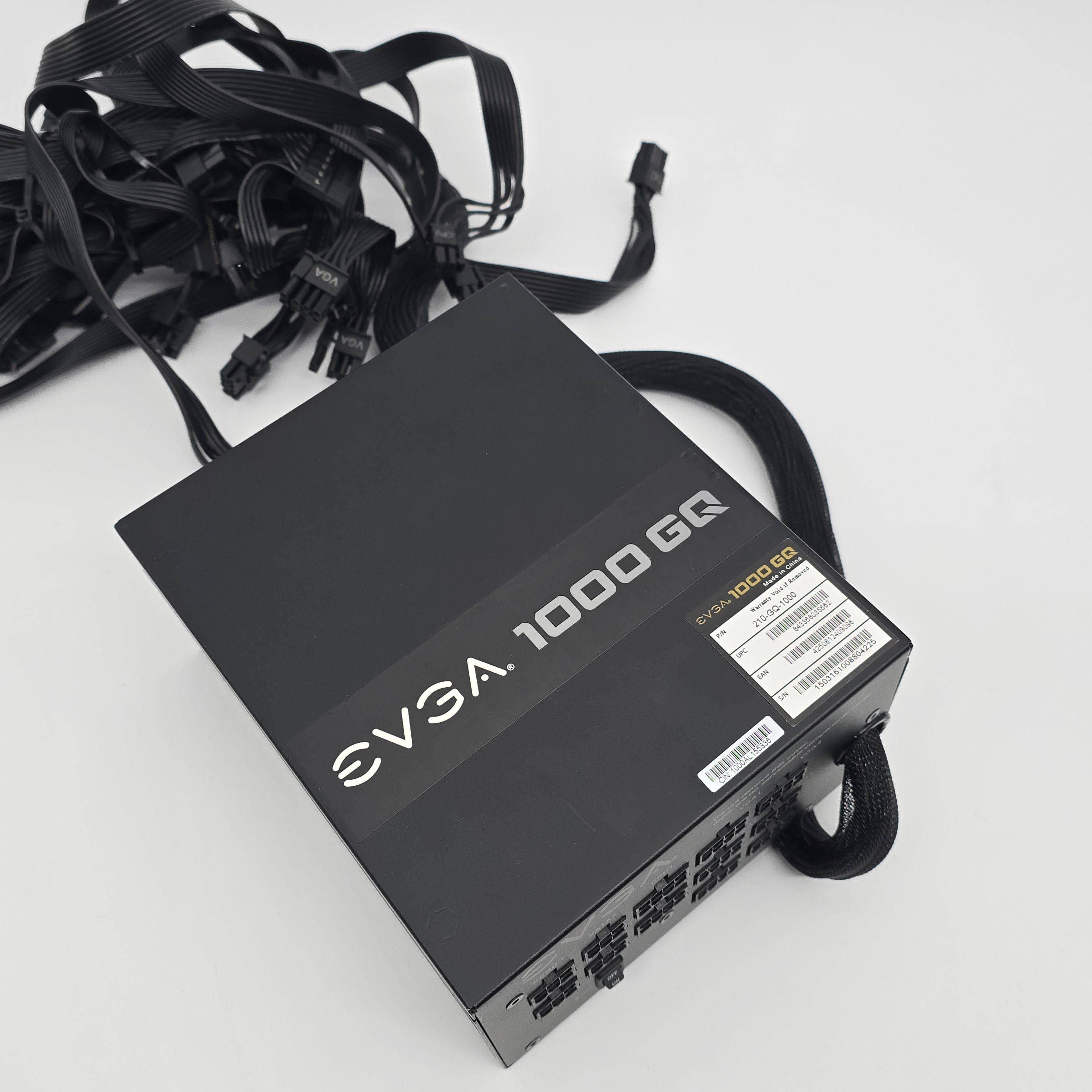 EVGA 1000GQ Power Supply, 1000W PSU for Gaming PC, 80+ Gold Semi Modular